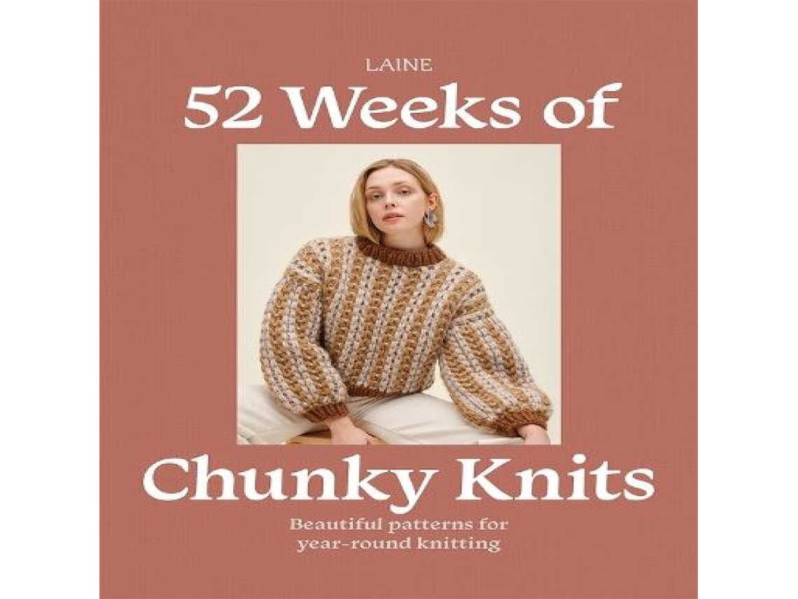 Livro 52 Weeks of Chunky Knits de Hardie Grant Books (Inglês)