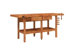 Workbench, Workbenches Vidaxl Marrom Madeira De Acácia (n/a)