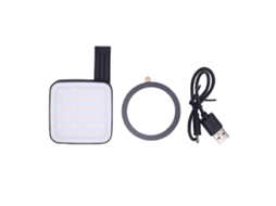 2026 linterna Led Portátil para Selfie, Luz de Vídeo para Telefone com Íman, Luz de Selfie de Dois Lados