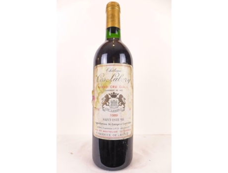 Vinho Tinto CHÂTEAU COS LABORY 1989 (75 cl - 1 unidade)