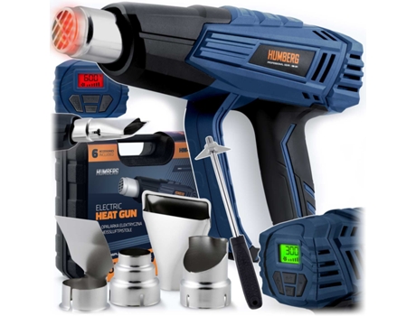 Pistola De Calor Elétrica Humberg Hm 291 2000w Para Projetos De Diy