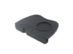 Tapete Compactador De Café Expresso, Preto, Silicone Antiderrapante, Design Canto, Espaço Pequeno, Ferramenta Barista