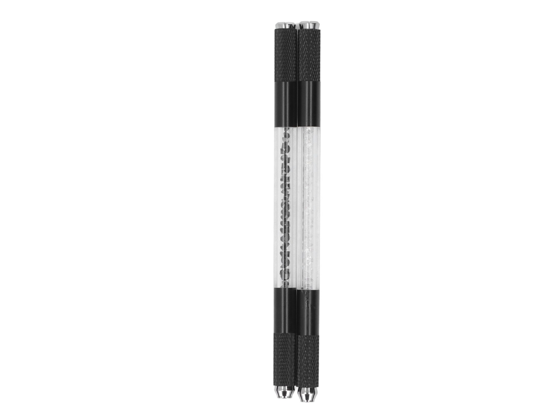 Lápis De Sobrancelha Manual De Duas Pontas (preto E Branco, 2 Unidades) Eoocoo
