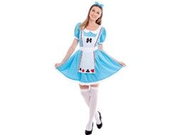 Fato de Mulher PARTILANDIA Alice Cuento Azul (Tam.: L)