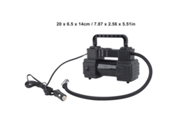 Laxiscreed Compressor De Pneus Dupla Câmara Para Veículos Pesados Até 120 Psi Com Luz Led Integrada