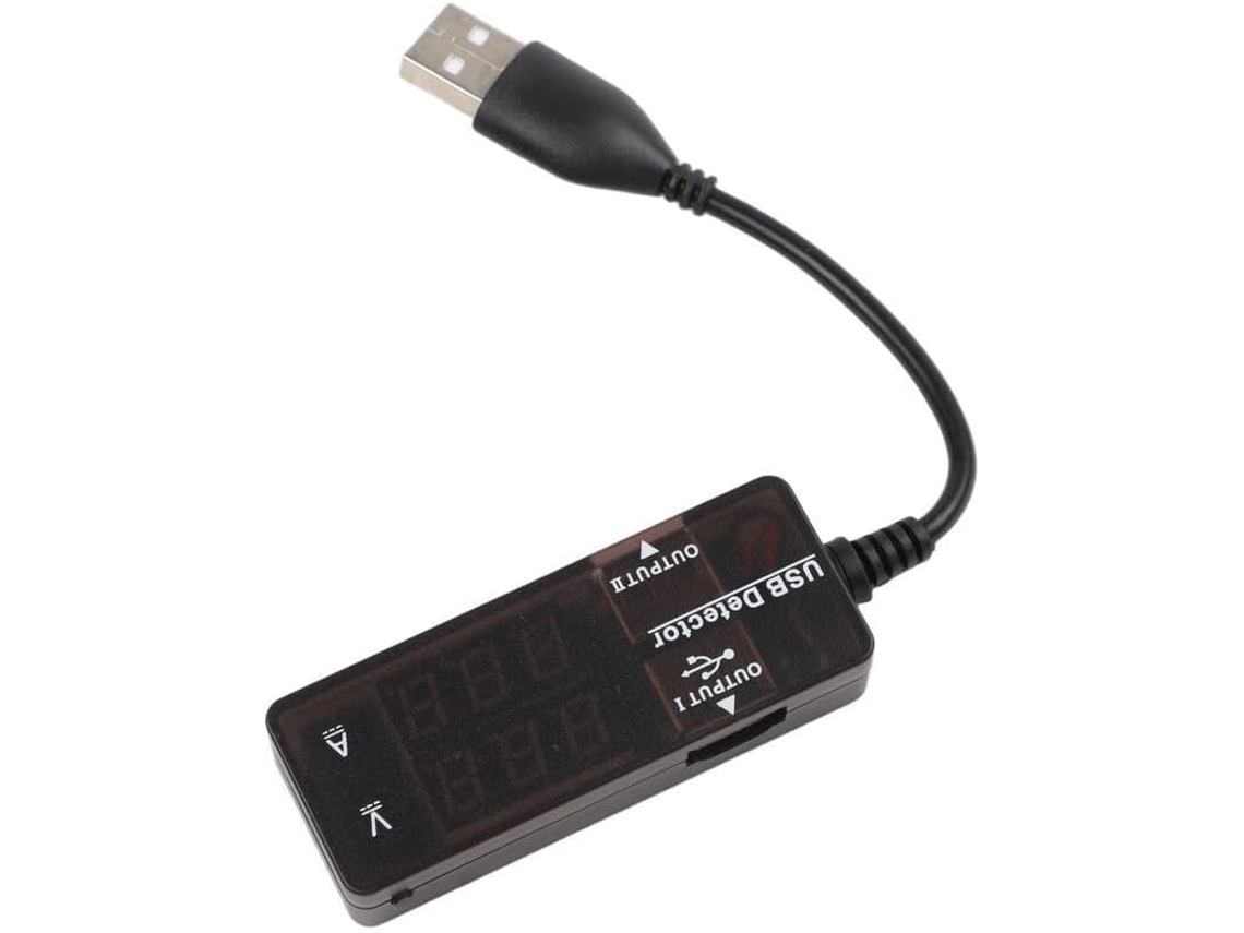 Voltímetro E Amperímetro Usb Com Display Led (vermelho Duplo)