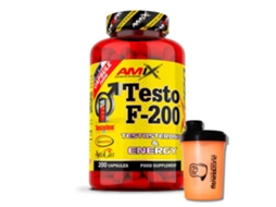 Testo F-200 200 Caps - Neutro SHAKER Fitnesszone GRÁTIS!