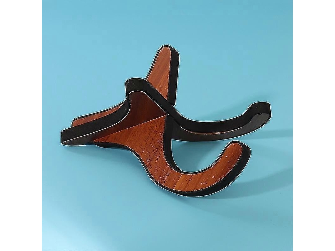 Lurelia Suporte Dobrável Para Guitarra, Guitarra Acústica, Guitarra Clássica, Baixo E Ukulele, Portátil, Universal, Madeira
