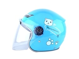 Casco para Crianças Bicicleta Ergonômico Impermeável para Moto S/MARCA