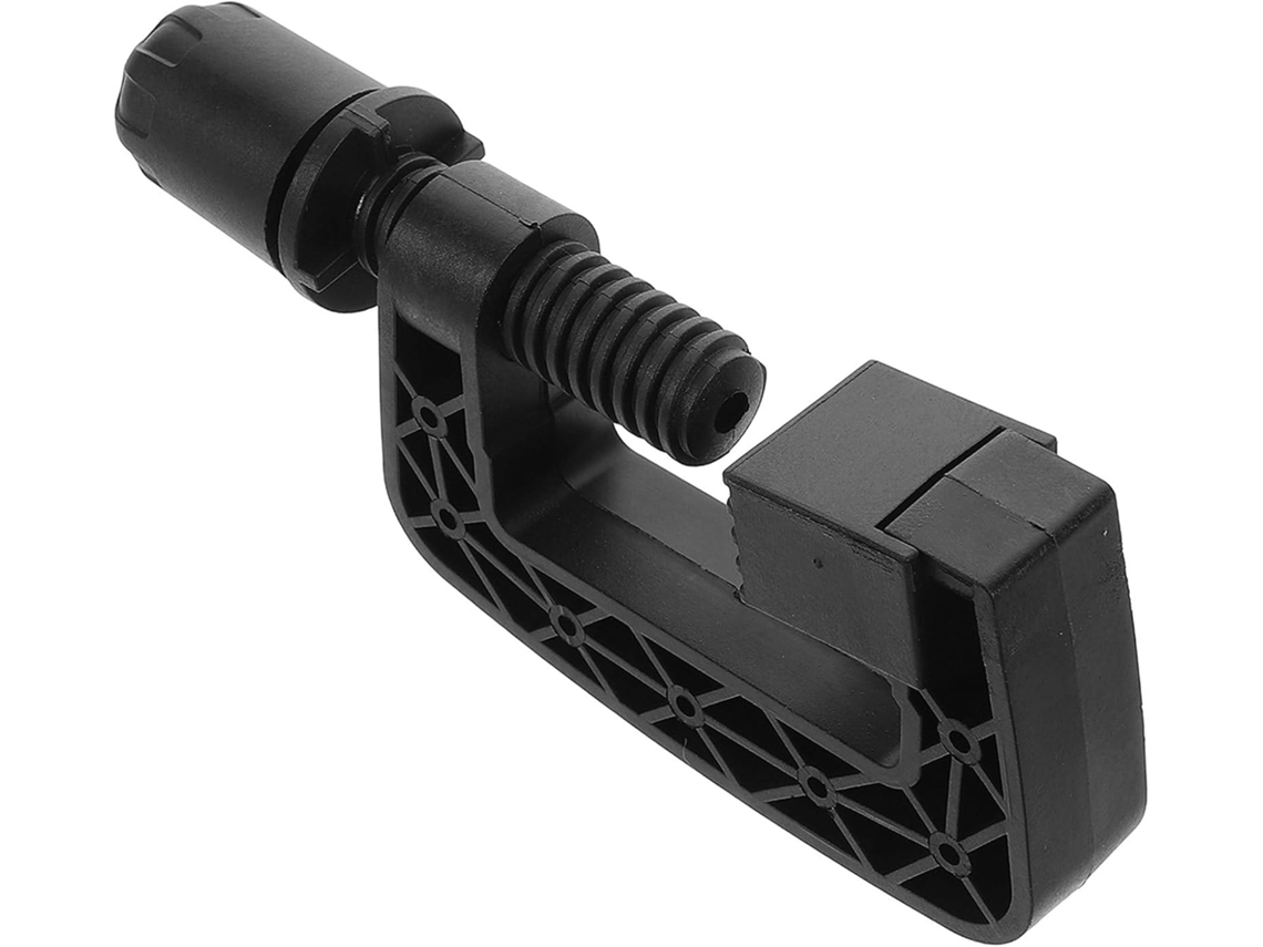 Conjunto De Presilhas Para Volante, Em Plástico Preto Resistente E Versátil, Fixação Confiável, Acessórios Para Carro.