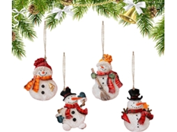 Enfeite De Natal Em Resina Para O Pai Natal |