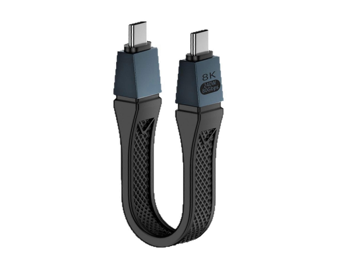 Lurelia Cabo De Carregamento Usb-c Para Displayport, 240 W, 80 Gbps, 13cm, Transferência Dados