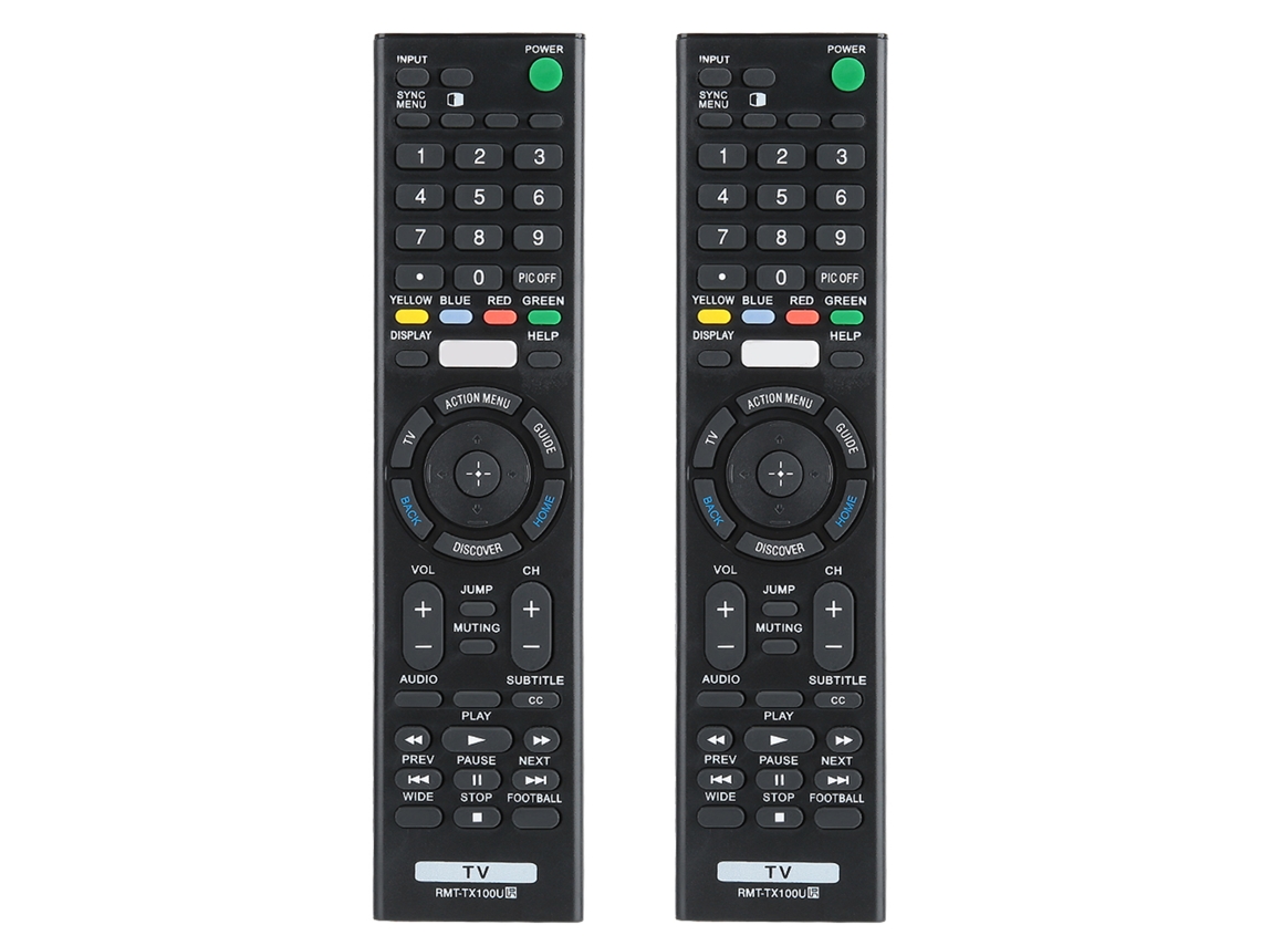 Mando a distancia multifuncional Sony para Smart LED Netflix XBR X800C y XBR X835C, 2 unidades | S/MARCA