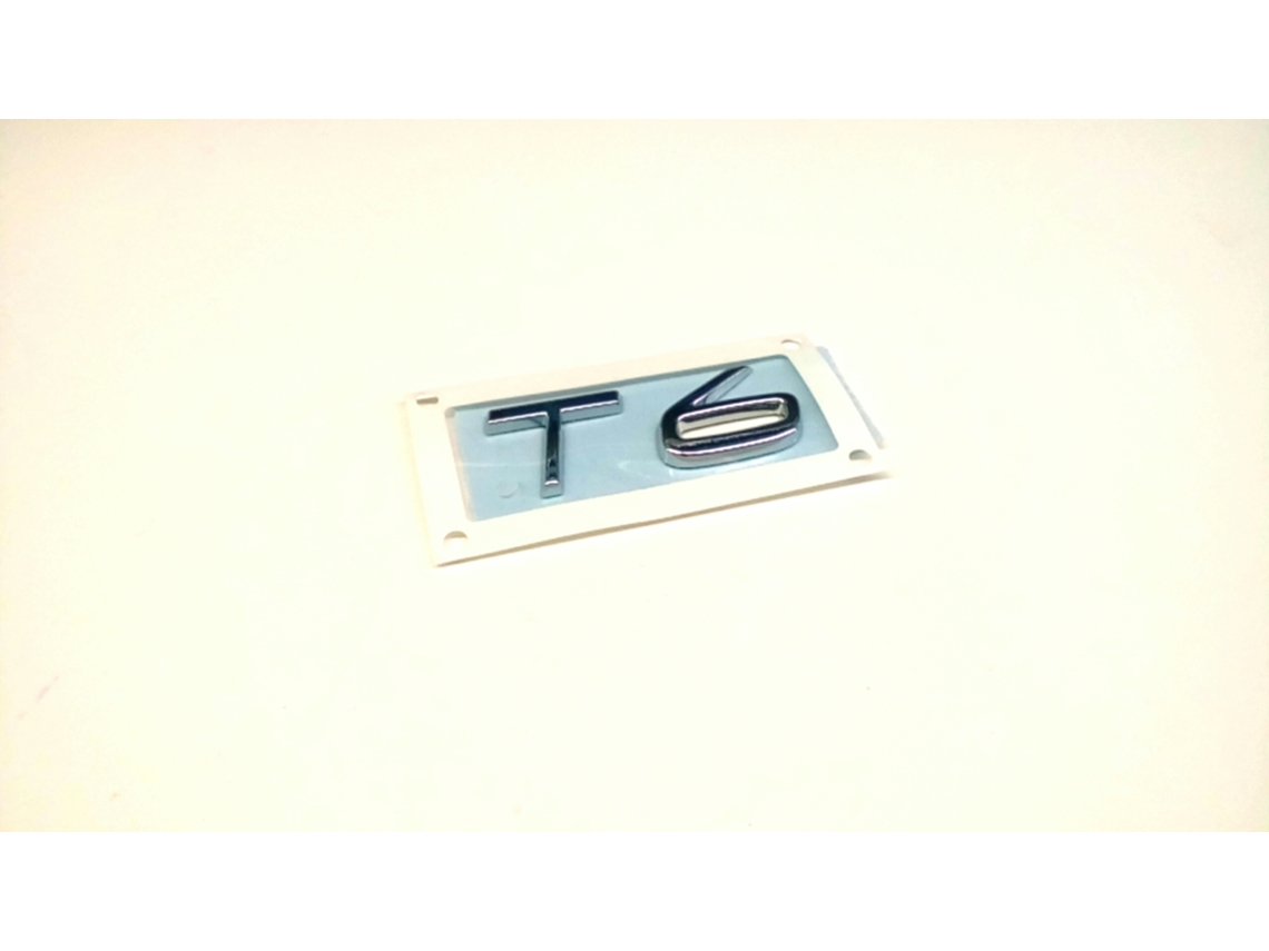 Emblema Da Porta Traseira Do Volvo T6 31333651 Oe