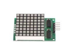 Módulo De Display De Dots Com Leds Vermelhos Matriz Quadrada 8x8, Pixels 3.0