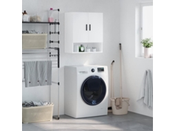 Vidaxl Armário Parede 60x31x70 Cm Derivados De Madeira Branco