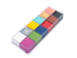 Paleta De Maquiagem Diy 12 Cores Com Secagem Rápida