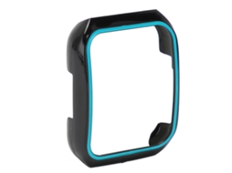 Capa Protetora para Smart Watch Oppo Watch 3 Pro Pc Resistente a Arranhões Preto e Azul
