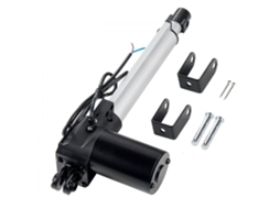 Atuador Linear 12 V 6000 N, 5 Mm/s, Ip44, 200 Mm, Para Automação E Portas Elétricas