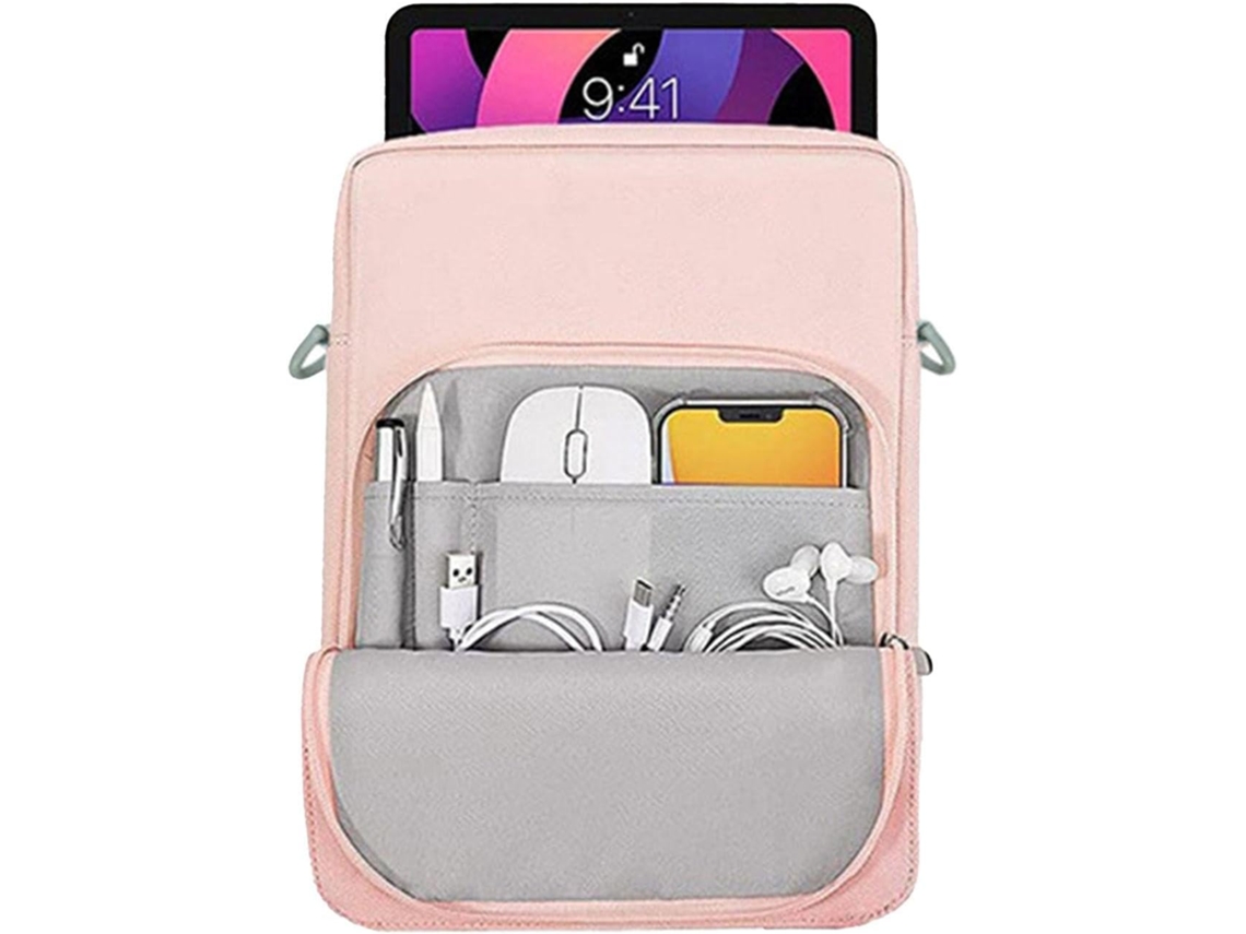 Bolsa Tipo Capa, Estojo de Transporte com Alça de Ombro, Capa Protetora Multifuncional para Tablet de 13 Polegadas. SFUSHOS