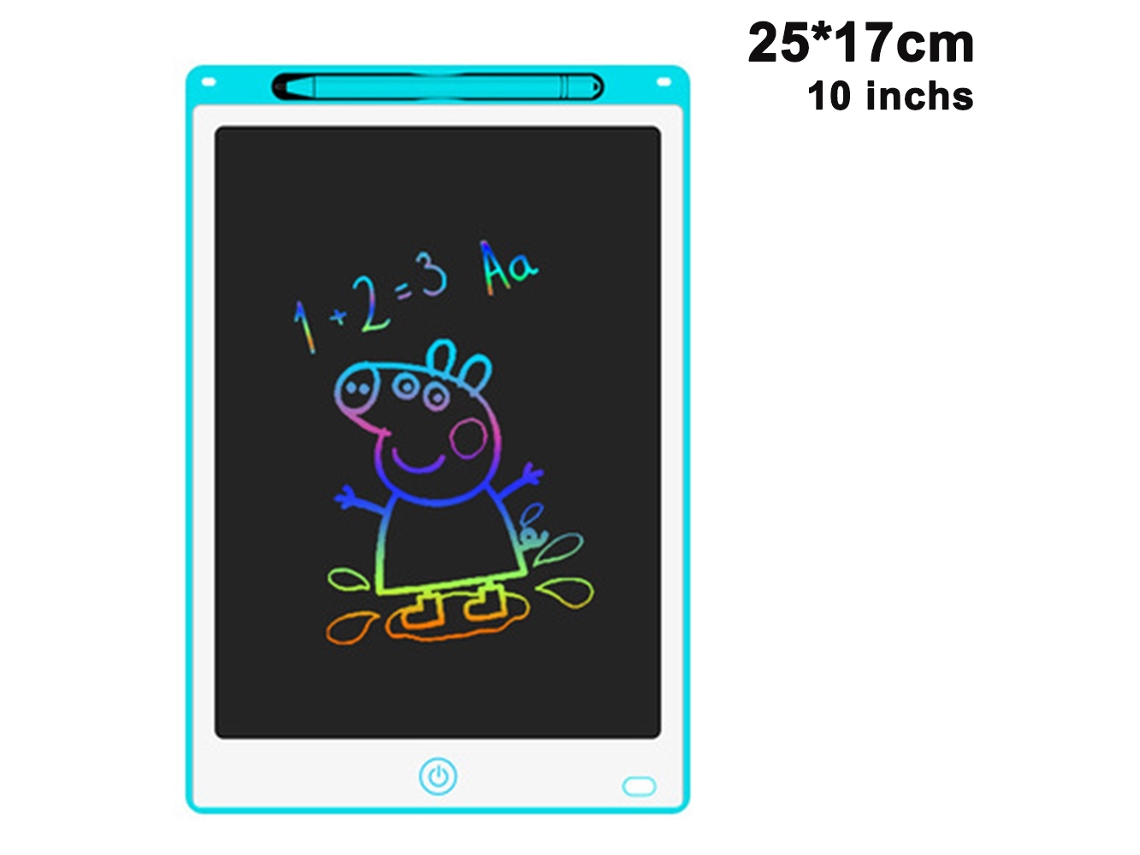 Tablet de Escrita Lcd Tablet de Desenho de 8,5/10 Polegadas Educacional e de Aprendizagem para Meninos e Meninas Azul 10 Polegadas JEDBESETZT