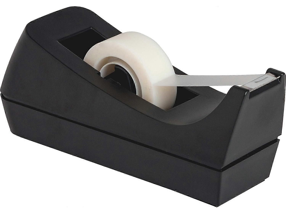 Dispensador de Fita Adesiva Mesa Base Antiderrapante Rolo com Peso Ideal para Escritório, Ca GOKOCO (2 Unidades)