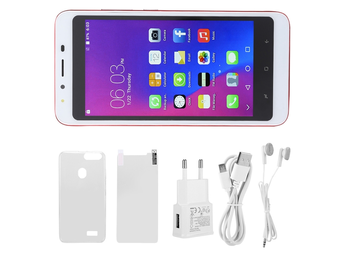 Smartphones LAXISCREED Reconhecimento Facial Dual Sim