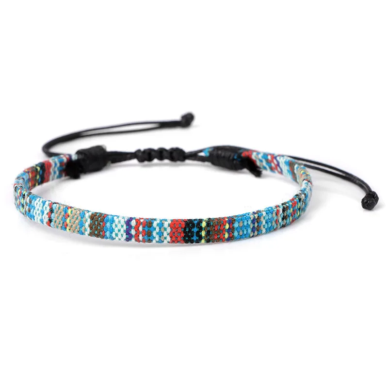 Pulseiras de Casal Artesanais em Estilo Boêmio, com Miçangas e Detalhes Trançados, Ajustáveis. MDUG