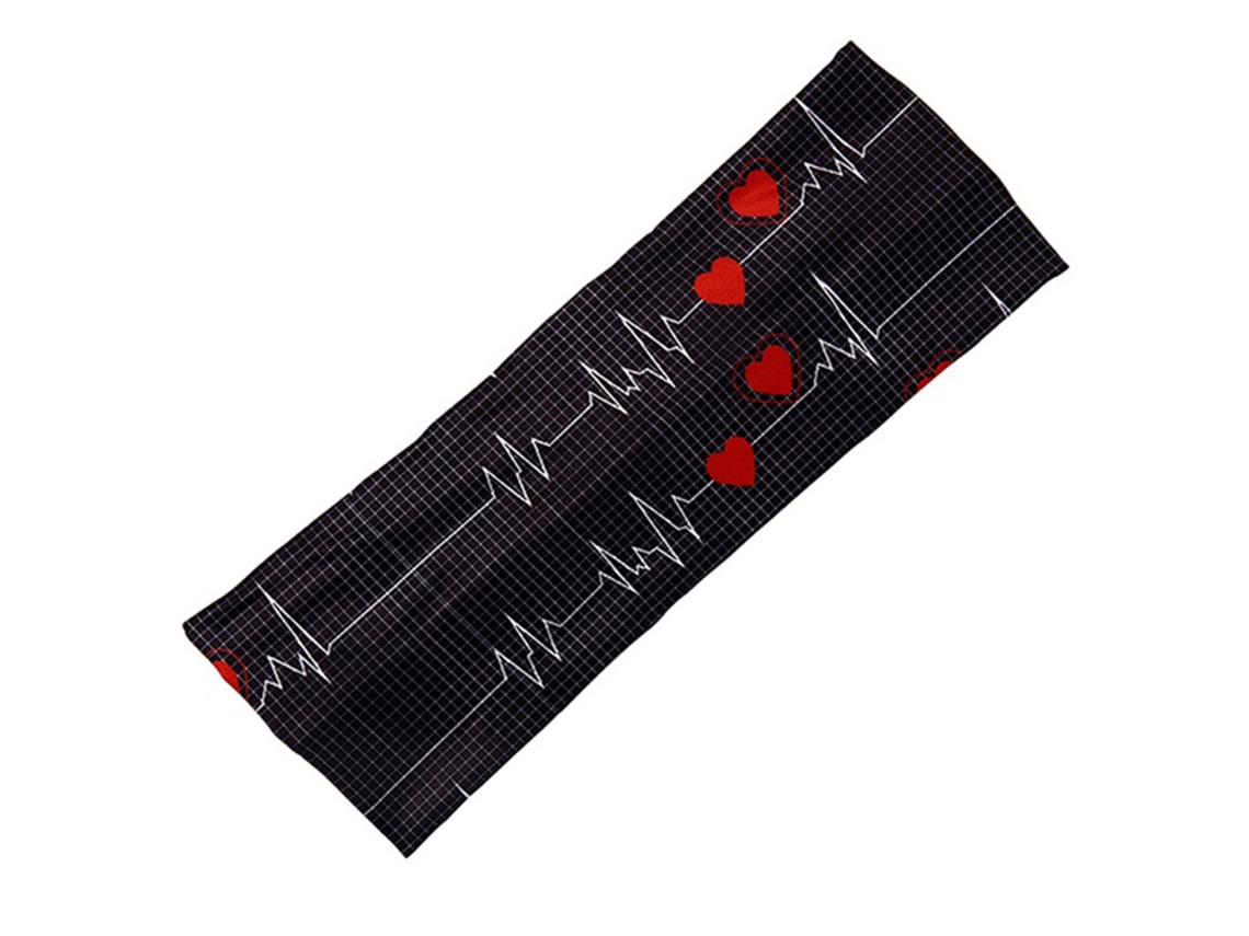 Bandana De Cabelo Estampada Seda De Leite