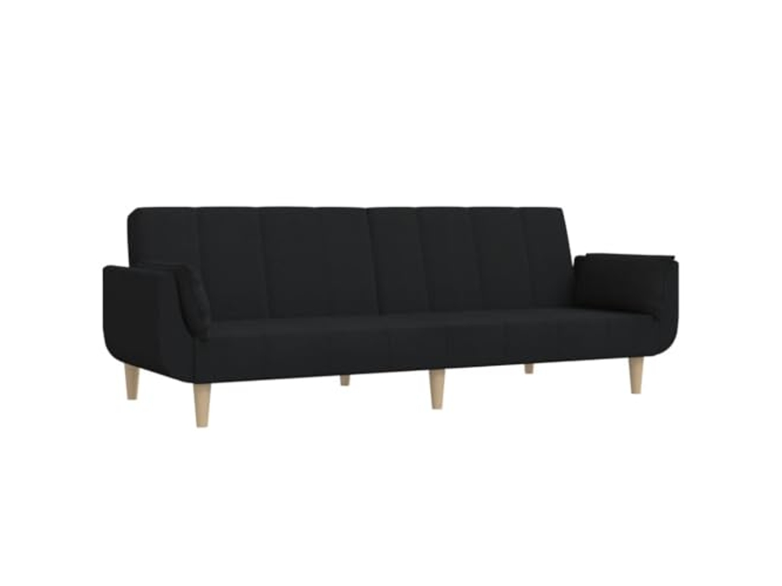 Sofa Bed, Sofa Beds Vidaxl Preto Tecido (n/a)