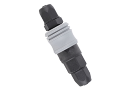Laxiscreed Conector Pneumático Tipo C Em Plástico E Aço Para Tubos De Pu, Auto-travante