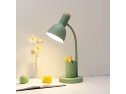 Luminária De Mesa Led Macaron, Estilo Nórdico Moderno Com Braço Articulado Em Metal, Ideal Para Mesa De Cabeceira Ou