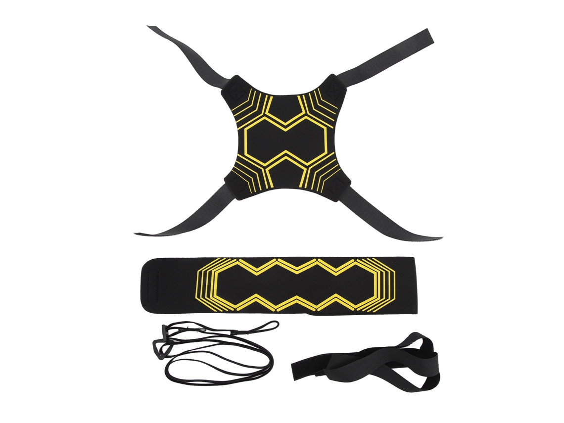 Yncm-treinador De Lançamento De Futebol De Neoprene Amarelo