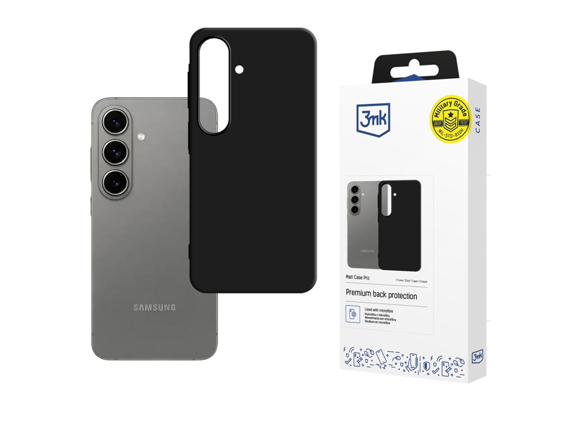 Capa Protetora Fosca 3mk Pro Para Samsung Galaxy A57 Com Reforço.