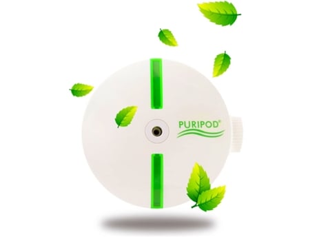 Purificador e Ionizador PURIPOD Ar Limpo e Fresco Silencioso Filtro de Ar para Casa Filtro Contra Alergias Pó Pólen e Fumo