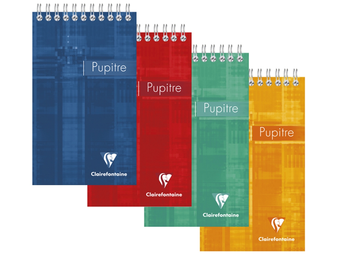 Bloco de Notas Espiral CLAIREFONTAINE 105 X 170 Mm Quadrado