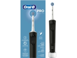 Escova Dentes Elétrica ORAL-B Vitality Pro Preta (1 Unidade)
