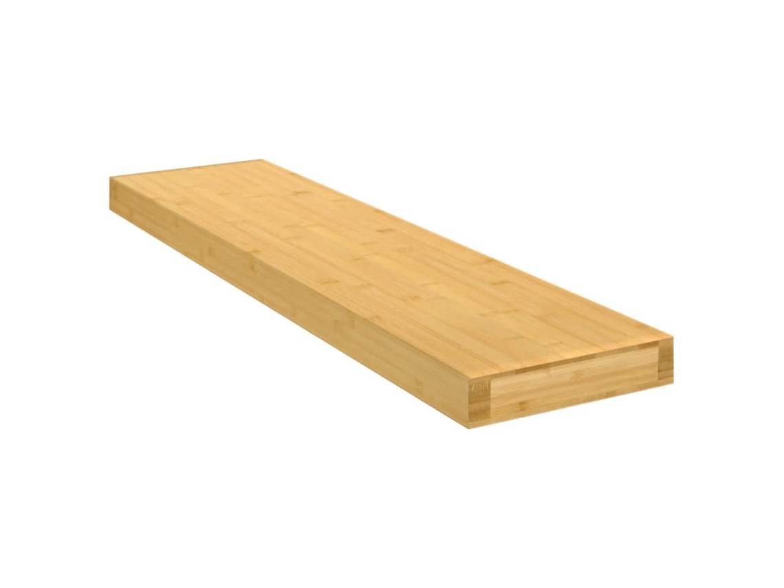Wall Shelf, Wall Shelves Vidaxl Marrom Bambu (80 X 20 X 4 Cm)