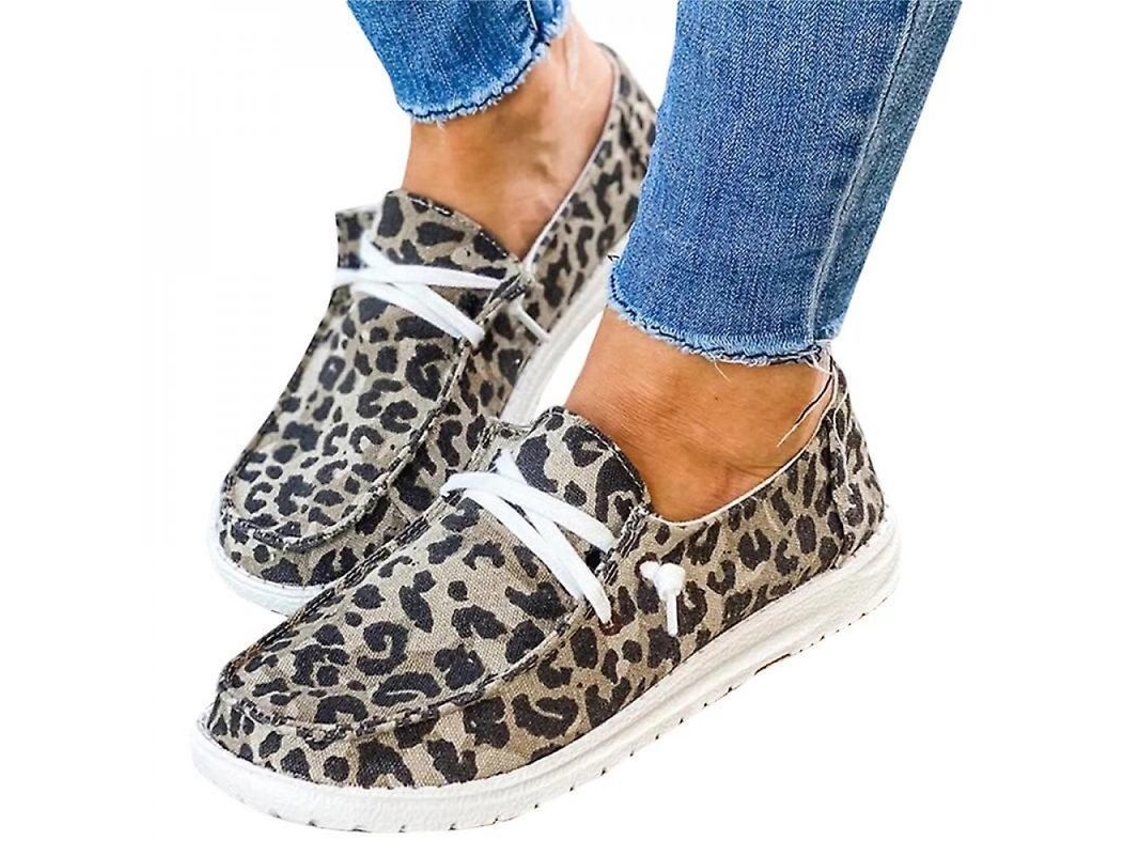 Calçado de Caminhada Mulher com Air cushion, Leve, Transpirável Tvf 39 Caqui