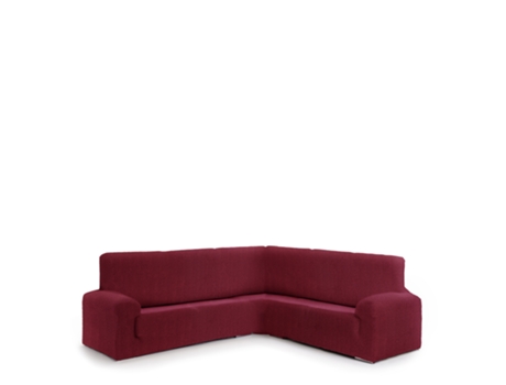 Capa para Sofá 3+1 Bielástica EYSA (600 x 110 x 120 - Algodão - Vermelho)