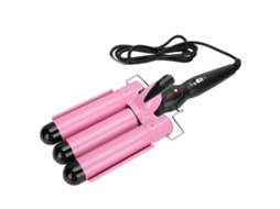 Ferro De Cachos Com 3 Barris Ajustável Wand Curler Ondulador Ferramenta De Estilo De Cabelo Elétrico