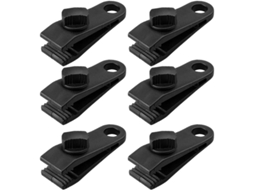 Clip De Barraca De Plástico Conjunto De Clips De Toldo Instantâneos Acessórios De Barraca Resistentes Ao Vento