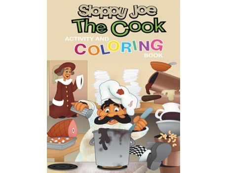 Livro Sloppy Joe the Cook Activity and Coloring Book de Darla Cherry (Inglês)