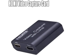 Placa De Captura De Vídeo Hdmi, Dispositivo De Captura De Vídeo 4k 1080p Slowmoose