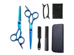 Kit De Tesoura De Corte Cabelo, 8pcs Ferramenta Profissional Para Corte De Cabelo, Para Cabeleireiros E Uso Doméstico Cuich