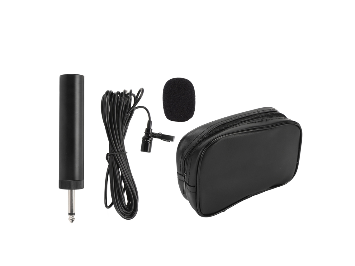 Microfone lavalier com fio LAXISCREED condensador omnidirecional com redução de ruído