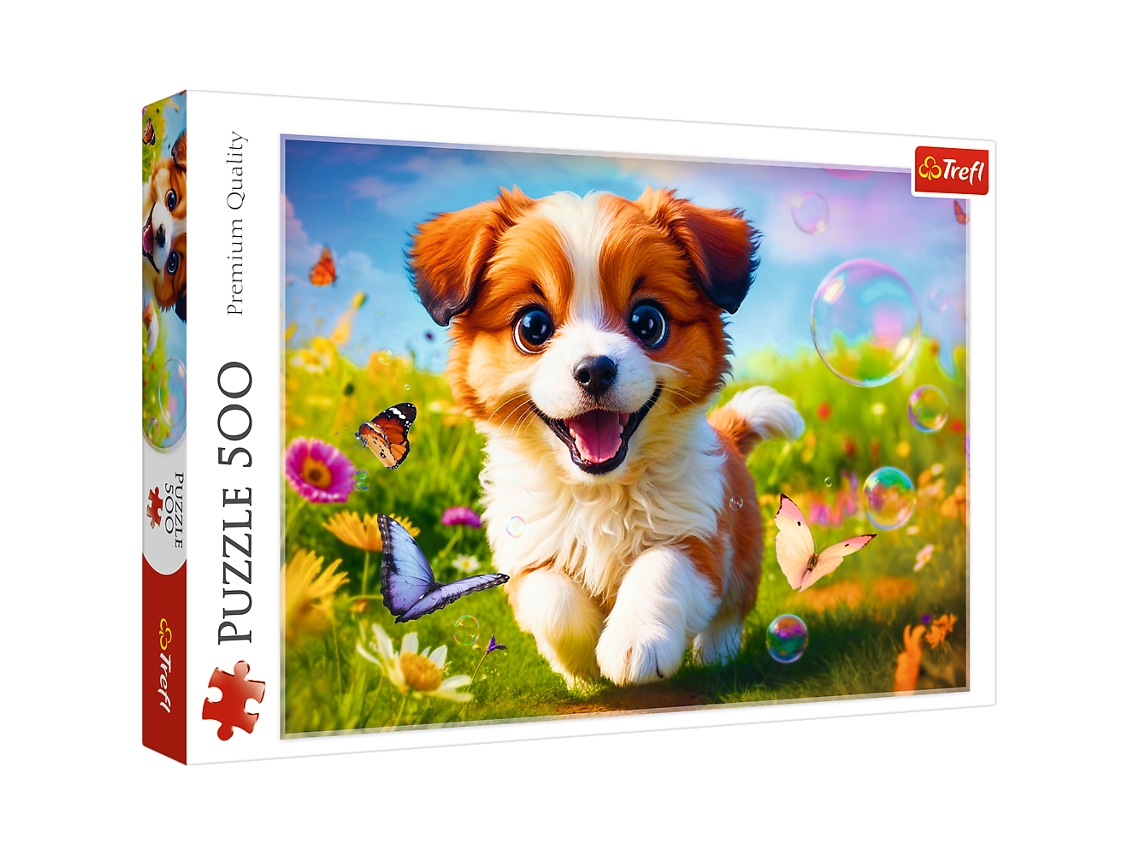 Puzzle 500 Cão Feliz Trefl 37524 Trefl Puzzle