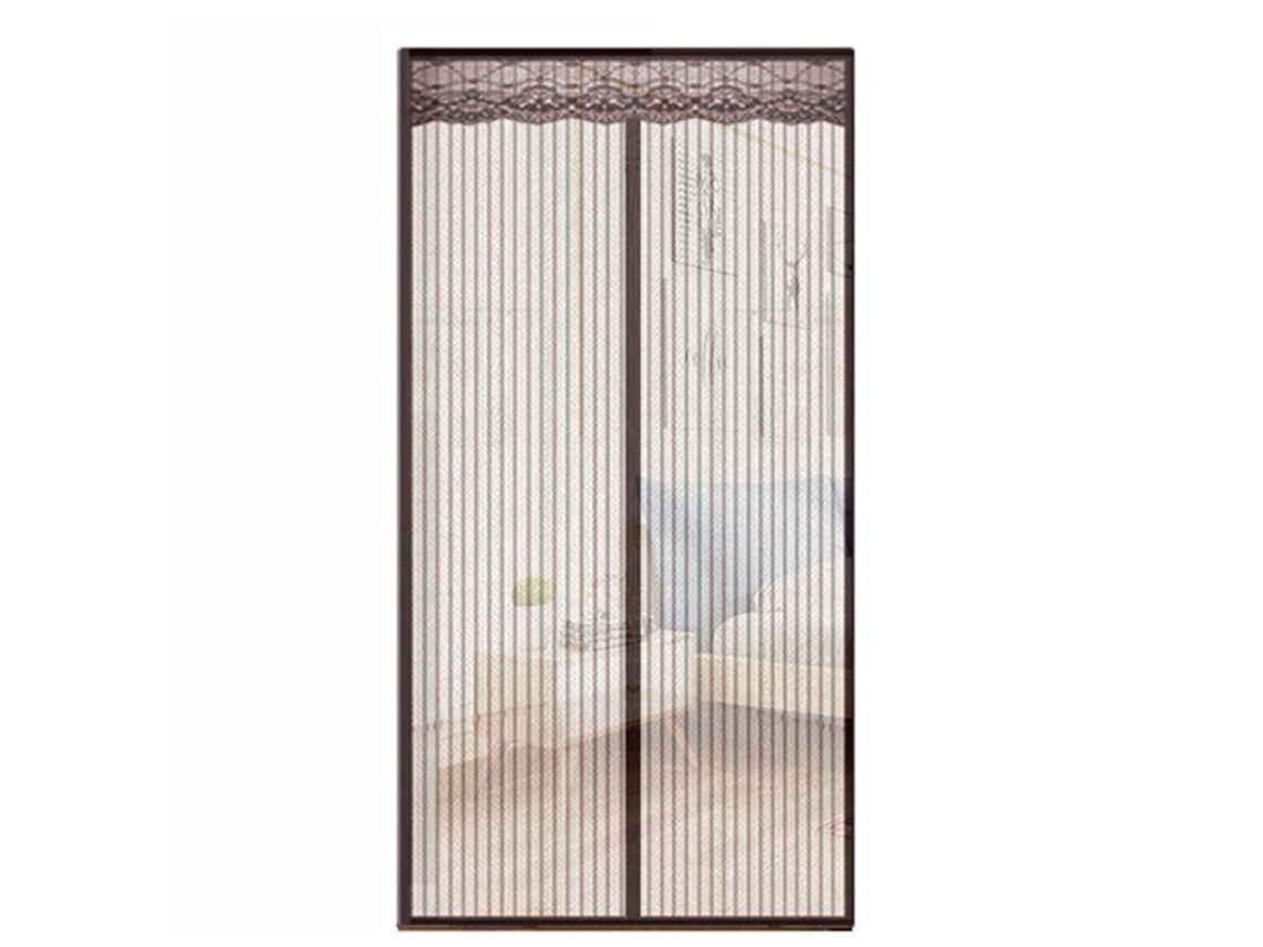Tela Mosquiteira Magnética, Para Porta, Fecho Automático, Proteção Contra Insetos, 100 X 210 Cm