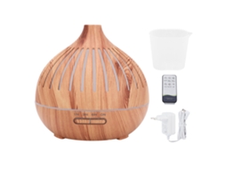 Laxiscreed Vaporizador De Aromaterapia 400ml Com Luz Led E Pulverizador Para Aromas Ambientais