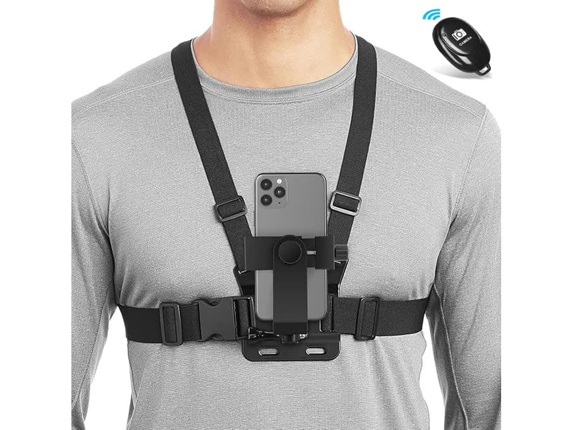 Suporte Para Câmera De Ação Com Controle Remoto – Compatível Com Gopro, Samsung E Iphone – Disparador Remoto Para Câmera